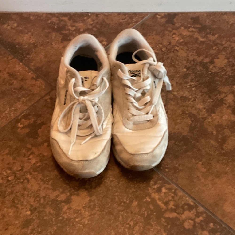 Reebok Kids' Cream Sneakers